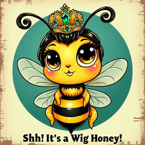 SHH! IT'S A WIG HONEY!